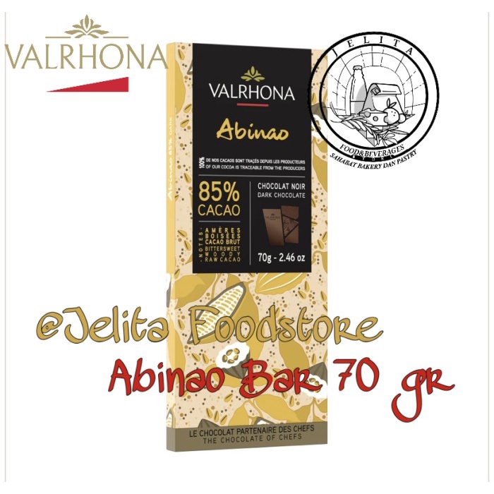 

Diskon Valrhona Abinao 85% Bar 70Gr Ready