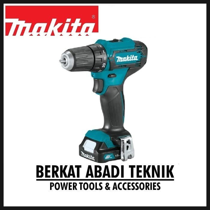 Terlaris Makita Df333 Dwye Bor Cordless Drill Baterai Tangan Charger Cas Mesin