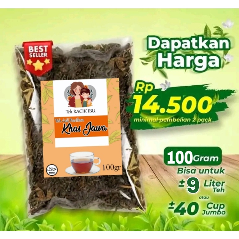 

( PROMO ) Teh Racik ibu diambil dari racikan kualitas teh pilihan terbaik dari nenek moyang BEST