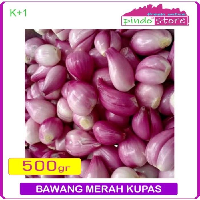 

HJK BAWANG MERAH KUPAS / BAWANG BREBES KUPAS BERSIH SEGAR