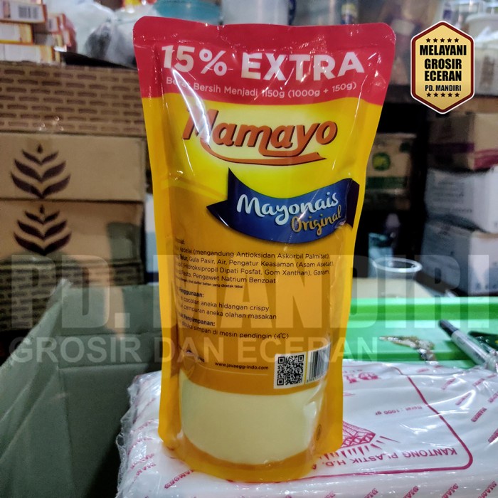 

HJK MAMAYO MAYONAISE ORIGINAL 1 KG