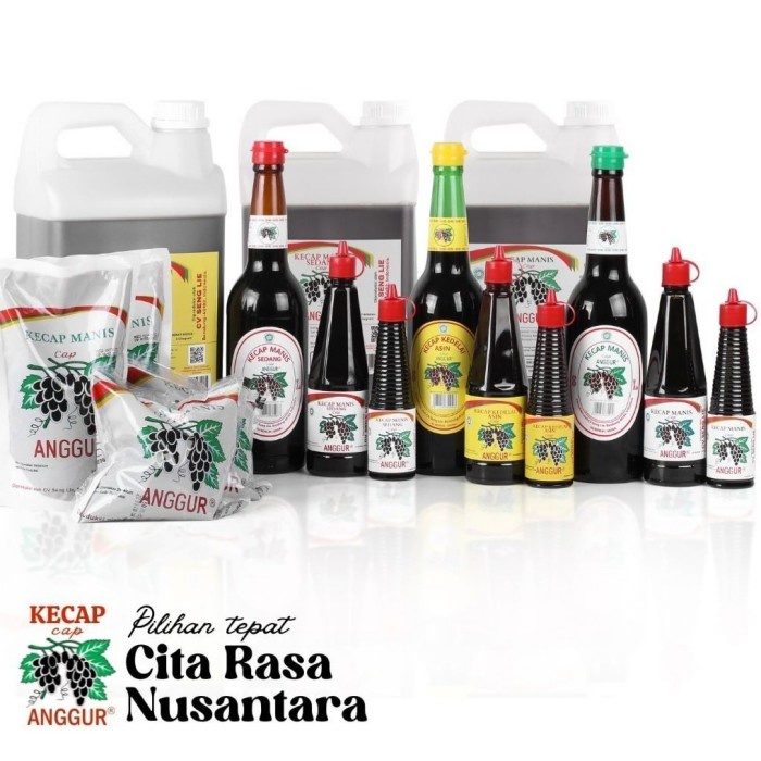 

HJK KECAP ANGGUR MANIS 550ml Sachet Refil BUKAN BANGO / NASIONAL / ABC