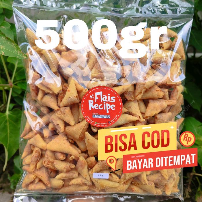 

500gr - Samosa Abon Udang Keju Premium Food Snack Camilan Cemilan Makanan