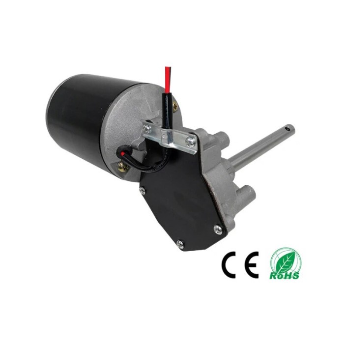 24V 36V 48V 12V 24V WORM ENCODER GEAR MOTOR DC FOR ELECTRIC ROLLING