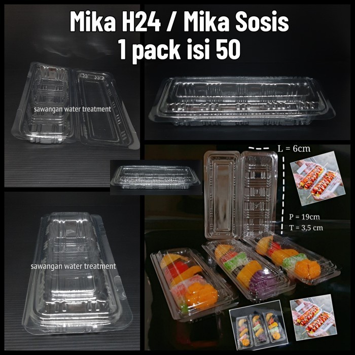 Mika sosis / tray sosis / mika H24 / mika kue / mika sushi