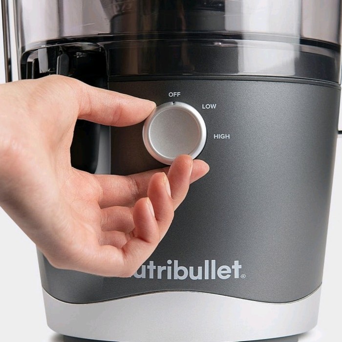 Nutribullet Juicer 800W Dark Grey Original - Asli