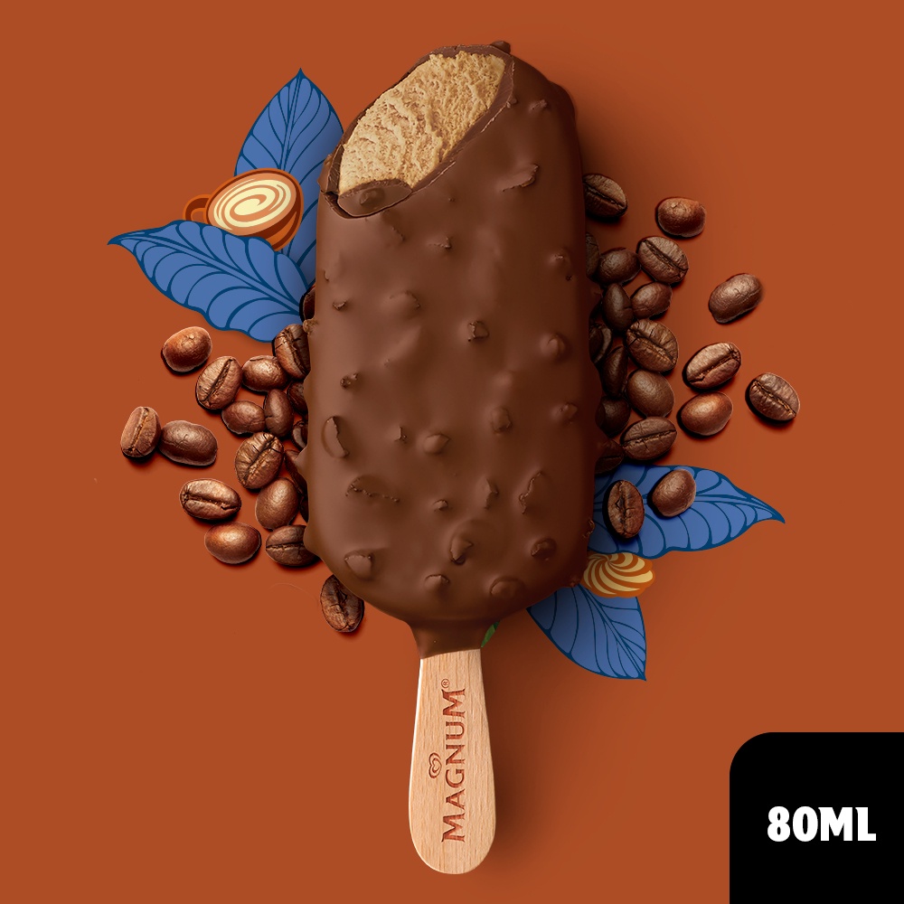 

Magnum Cafe Au Lait - Es Krim / Ice Cream Wall's