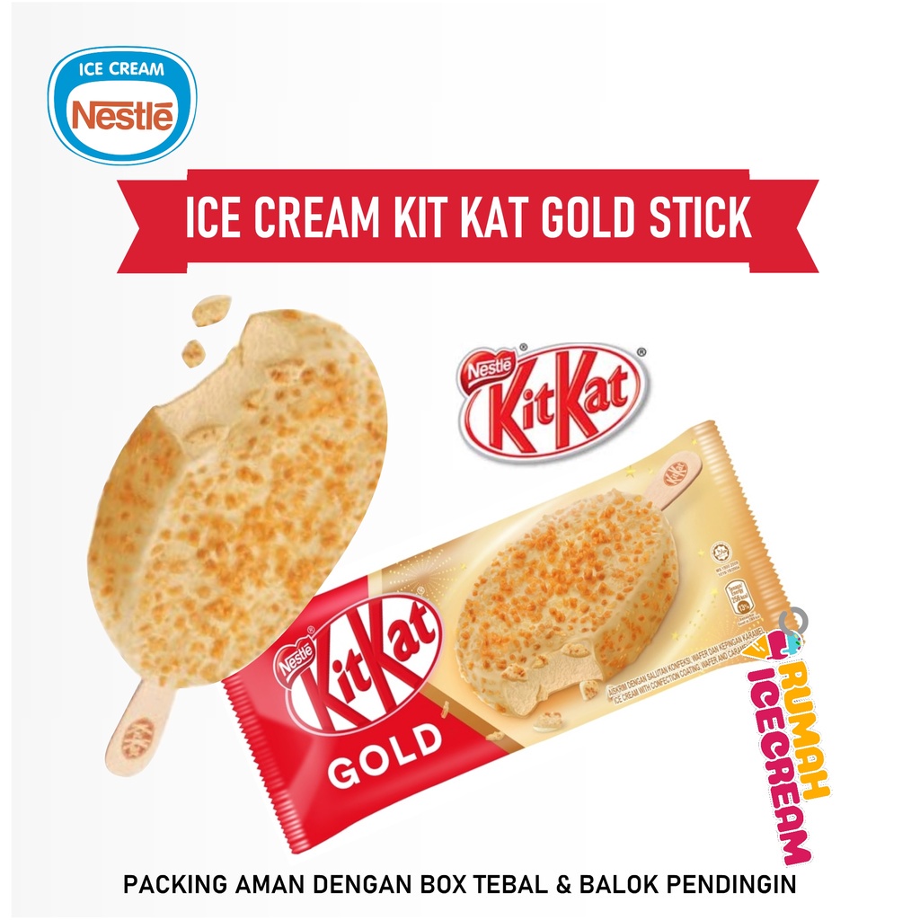 

Es Krim Nestle Kit Kat Gold Stick