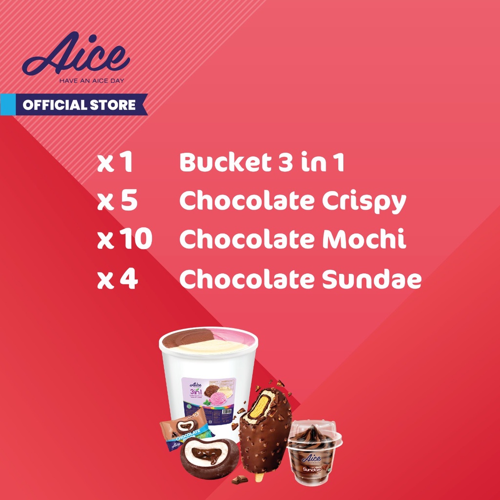 

Paket Aice Ice Cream Hampers Special Valentine Love Es Krim Total 20 pcs
