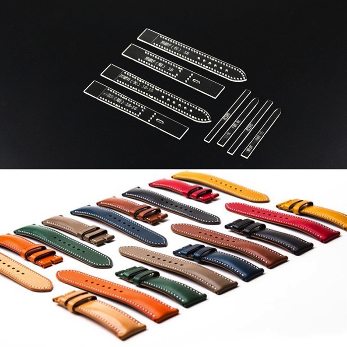 

..... Acrylic Watchband Strap Template Leather Handmade