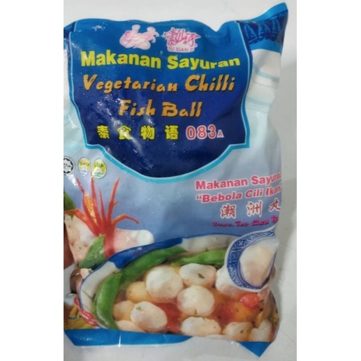 

su Xian zi Teo Chew / Tio ciu / vegetarian fish ball / baso ikan vegan