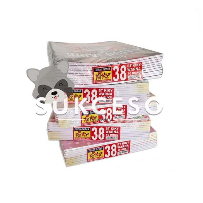 

ATKJaya- Kiky Buku Tulis 38Lbr PERPAK ISI 10 BUKU Murah Berkualitas