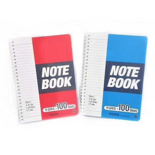 

ATKJaya- BUKU TULIS RING A5 100 LEMBAR GARIS NOTEBOOK MEMO NOTEPAD RINGBOOK
