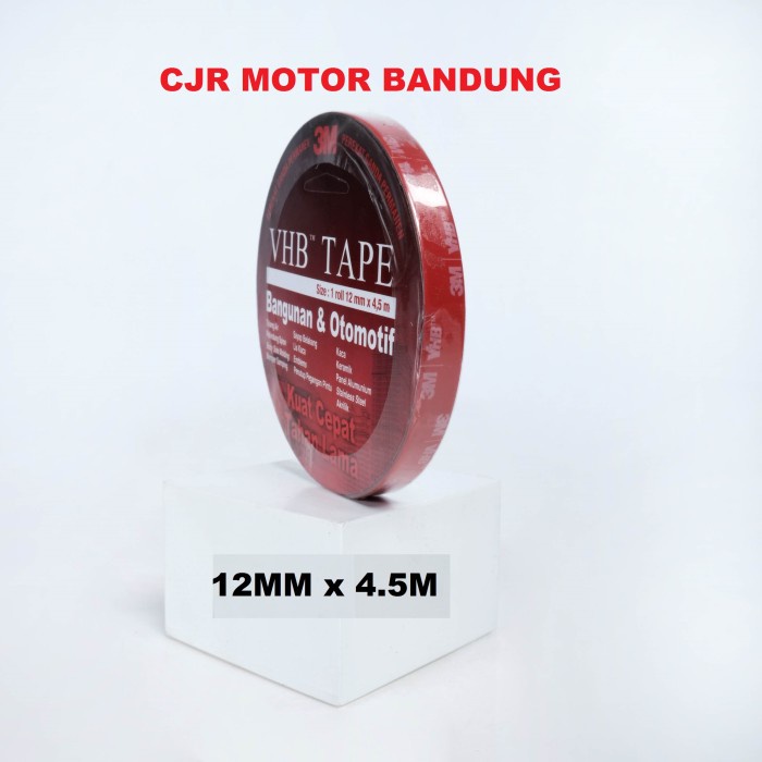

ATKJaya- 3M VHB 12 mm x 4.5 m ORI Double Tape SUPER KUAT