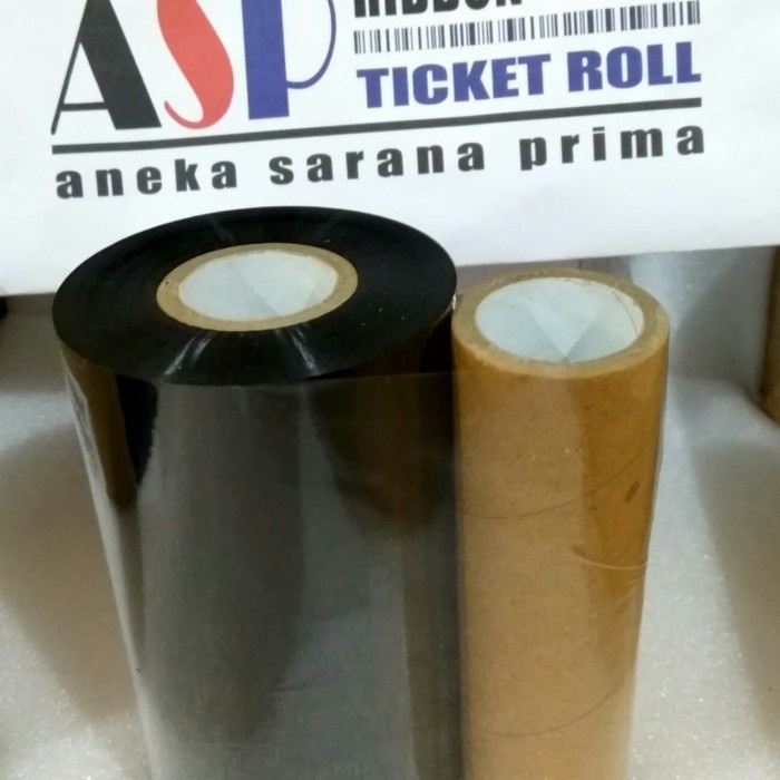 

ATKJaya- Ribbon Wax Resin 110x300 Core 1" (Face Out) 110mm x 300Meter