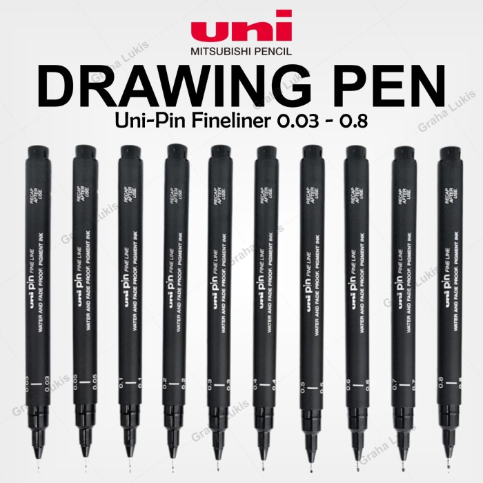 

ATKJaya- Uni Pin Drawing Pen - Fine line