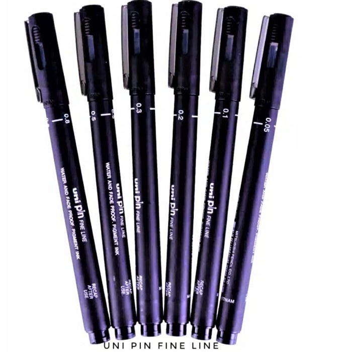 

ATKJaya- PULPEN GAMBAR DRAWING PEN UNI WATERPROOF PEN GAMBAR ANTI AIR UNI PIN