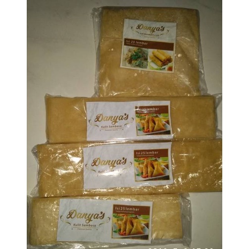 

Kulit Samosa / Sambosa Besar 32 CM X 8.8 CM (ISI 25 LEMBAR)