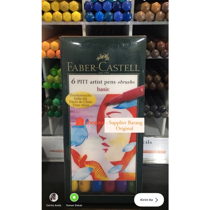 

FABER-CASTELL BRUSH PEN BASIC