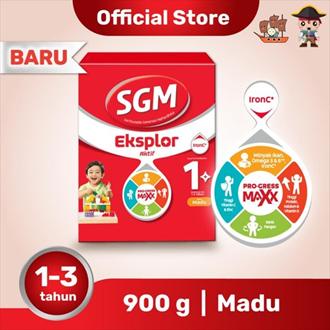 SGM 1+ Madu 900 gram untuk 1-3 Tahun