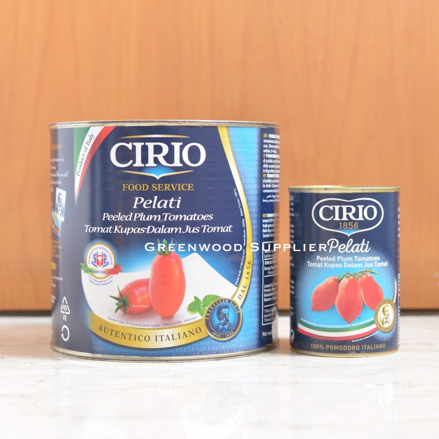 

Cirio Pelati Whole Peeled Tomatoes 400G