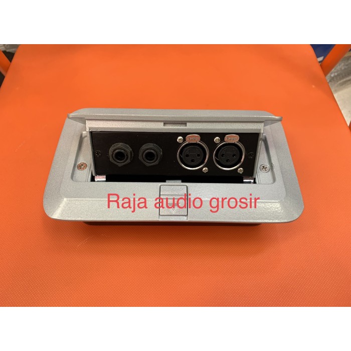 Murah Box Terminal Tanam Jack Akai Canon . Box Tanam Jack Jek Mic