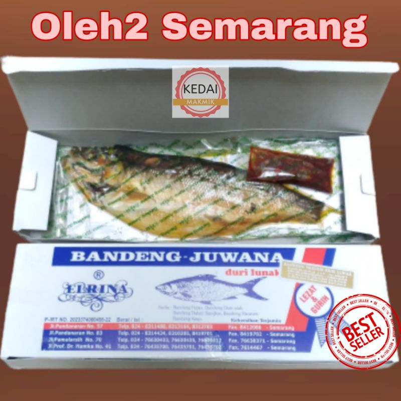 

Bandeng Presto Juwana Duri Lunak Bandeng Juwana Erlina Vacuum Kering Semarang