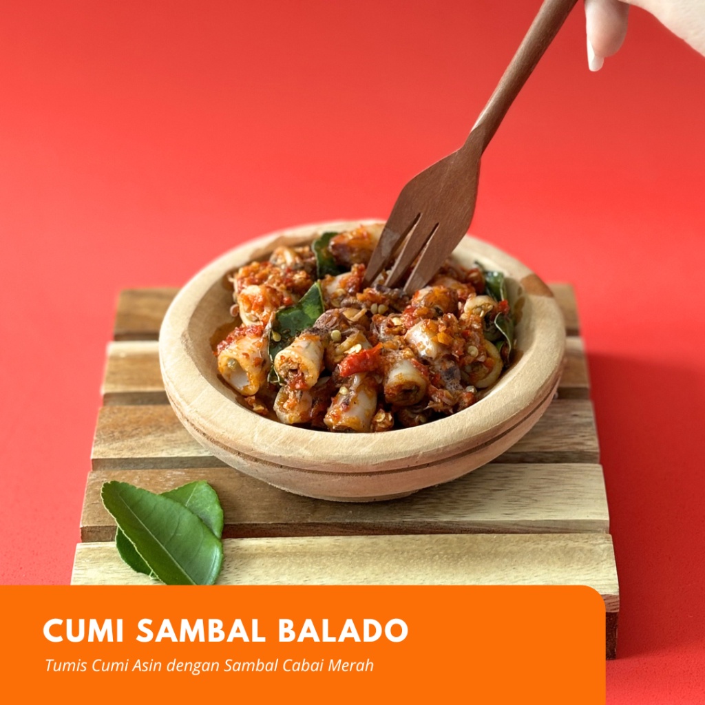 

Satu Porsi Cumi Sambal Balado