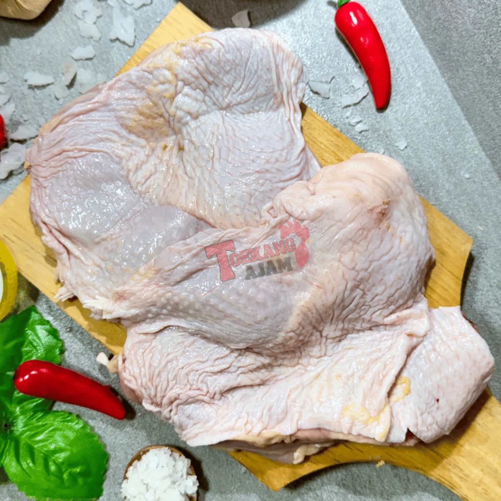 

Paha ayam tanpa tulang / BLPK / Boneless Leg / Fillet paha kulit