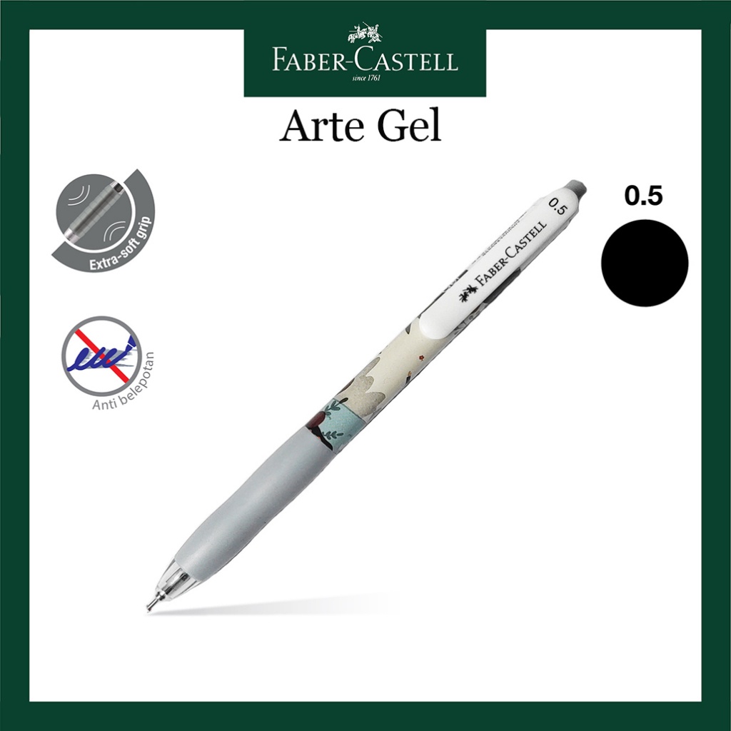 

IK! Pulpen Faber Castell Arte Gel Pen / Ballpoint Pen Arte Gel 0,5 MM