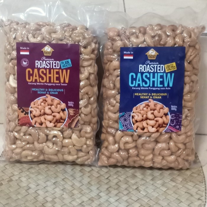 

JH8 PREMIUM KACANG METE MATANG PANGGANG 1KG PREMIUM ROASTED CASHEW