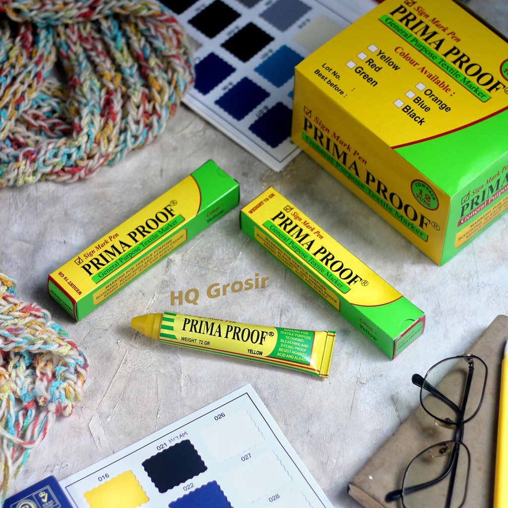 

IK! Sn Mark Pen Prima Proof / Spidol Kain Textile