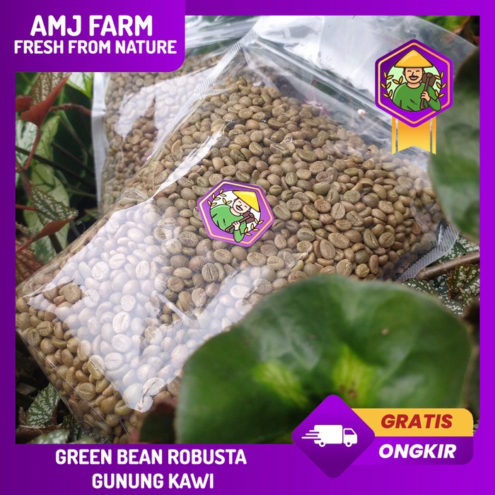 

JH8 Kopi Robusta Gunung Kawi Green Bean 1 Kg Biji Kopi Pilihan