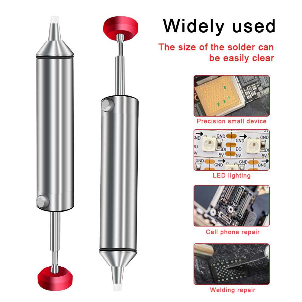 HANDSKiT Sedotan Timah Solder Desoldering Pump Tin Strong Suction - SS-02