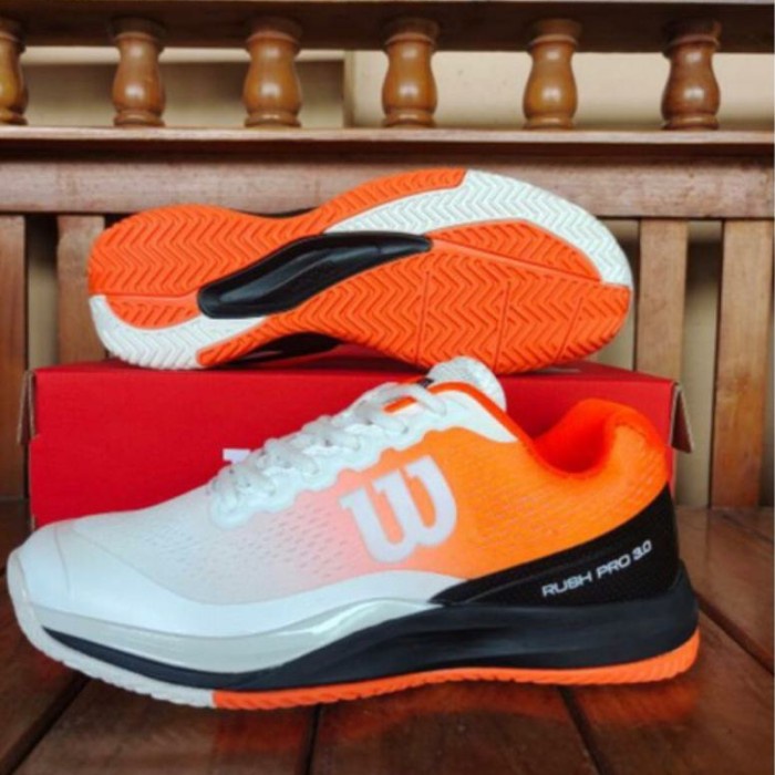 Terlaris Sepatu Tenis Badminton Wilson Rush pro 3.0 Original Vietnam tenis meja