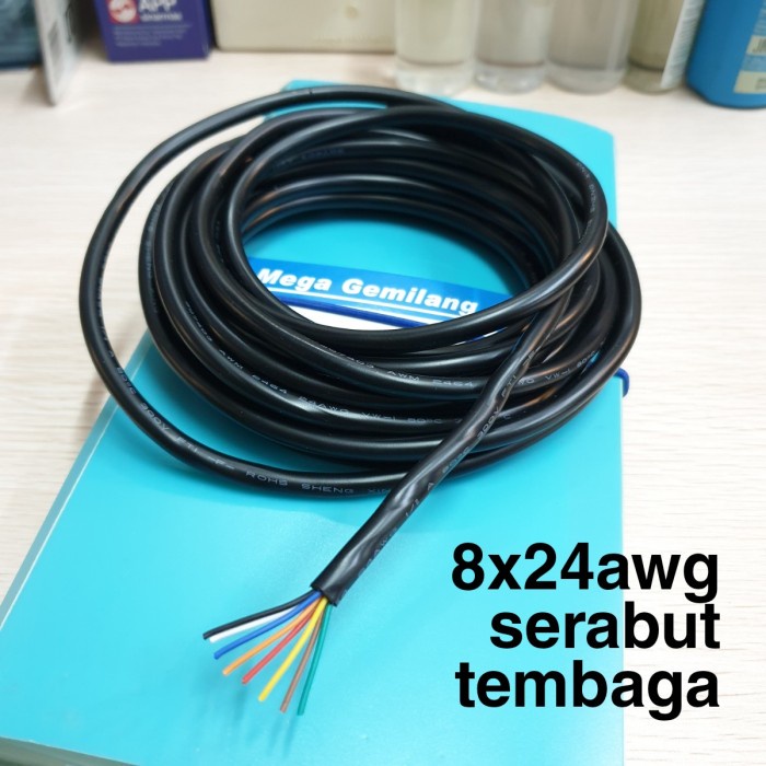 (Good) Kabel isi 8, Kabel AWG 24 ( 8 Jalur )