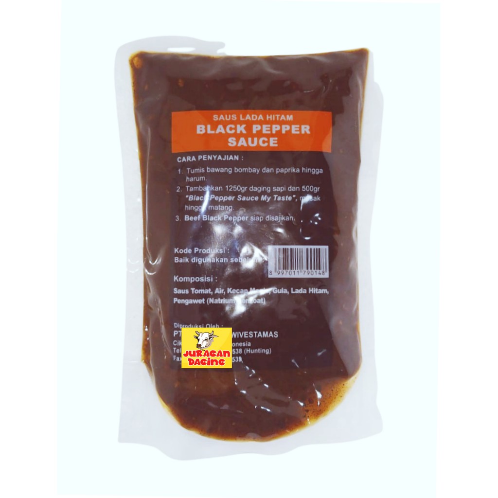 

Saus Blackpepper Mytaste 500 gr