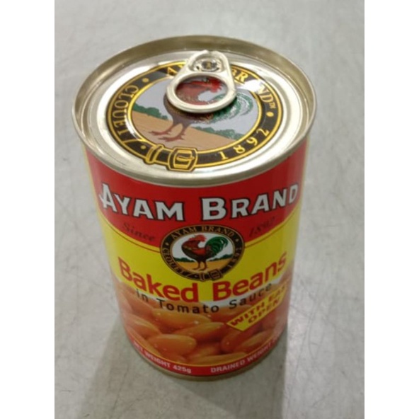 

Kacang Fasulia / Ayam Brand Baked Beans in Tomato Sauce 425gram