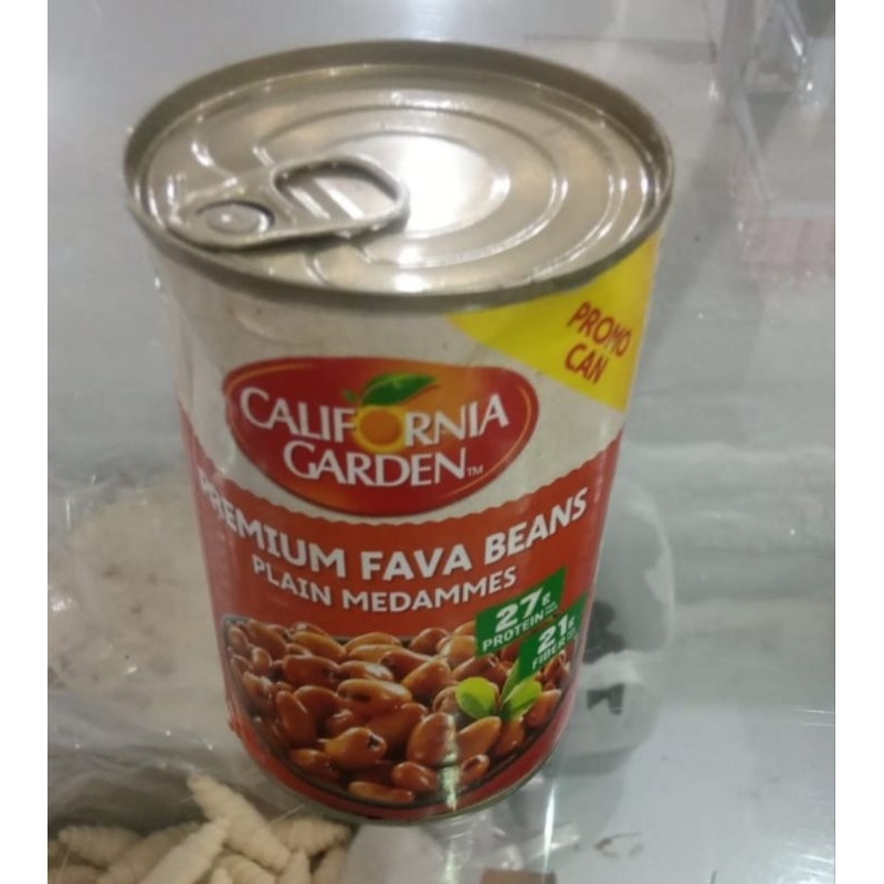 

Foul Fava Beans Plain California Garden 450gram