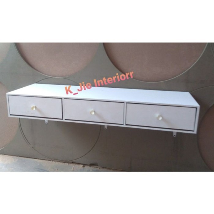 Rak Dinding ambalan/meja rias gantung minimalismeja rias tempel