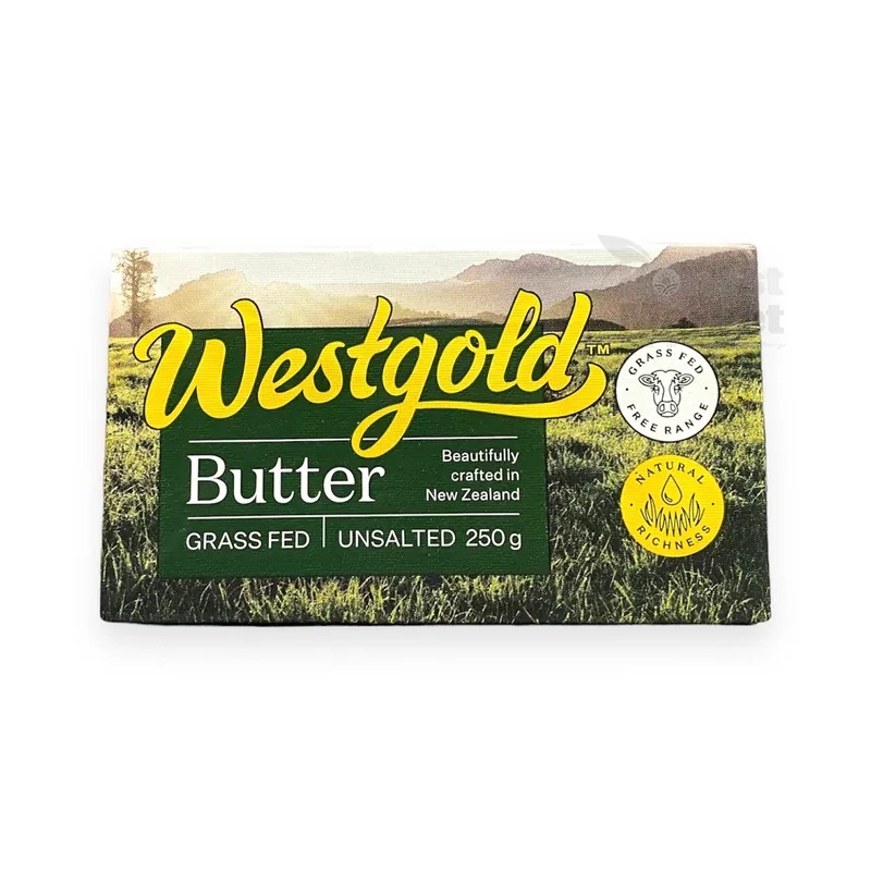 

Westgold Unsalted Butter New Zealand 250gr