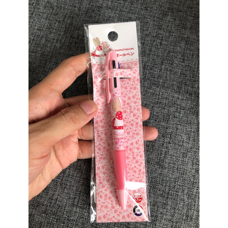 

bolpoin sanrio pulpen sanrio 0.7mm isi 3 warna merha hitam biru original Japan