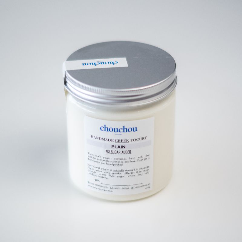 

ChouChou Greek Yogurt Plain (475 grams)