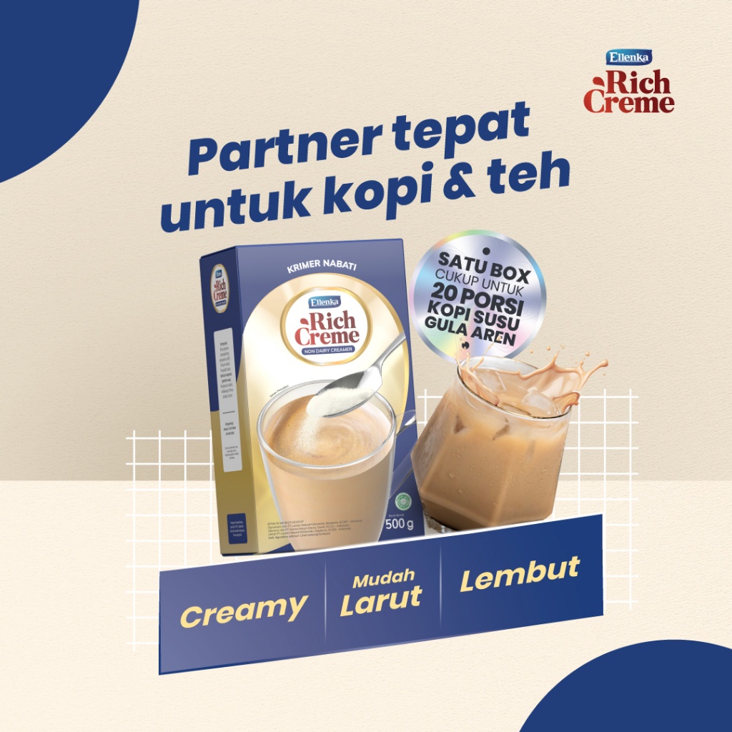 

RichCreme Non Dairy Creamer 500 gr