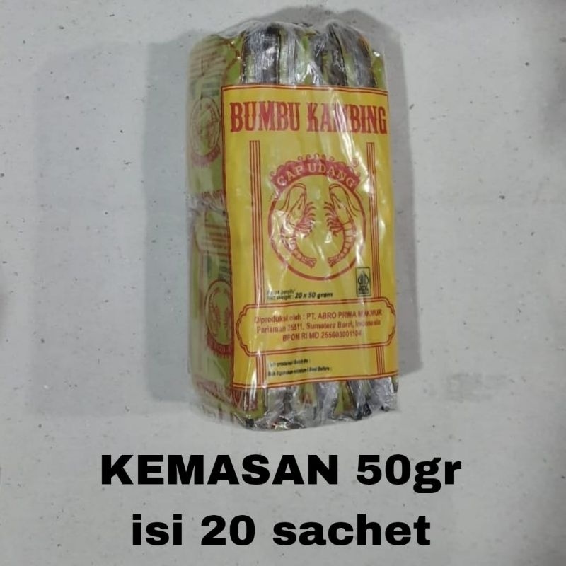 

Bumbu Gulai Kambing Cap Udang 1 kg