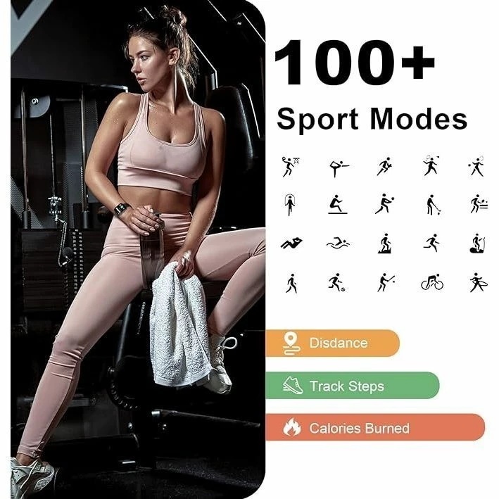 100% ORISAMSUNG Smartwatch S10 Pro Max Smart Watch 2.2 Inci Layar Sentuh SmartWatch Wanita Pria IP68