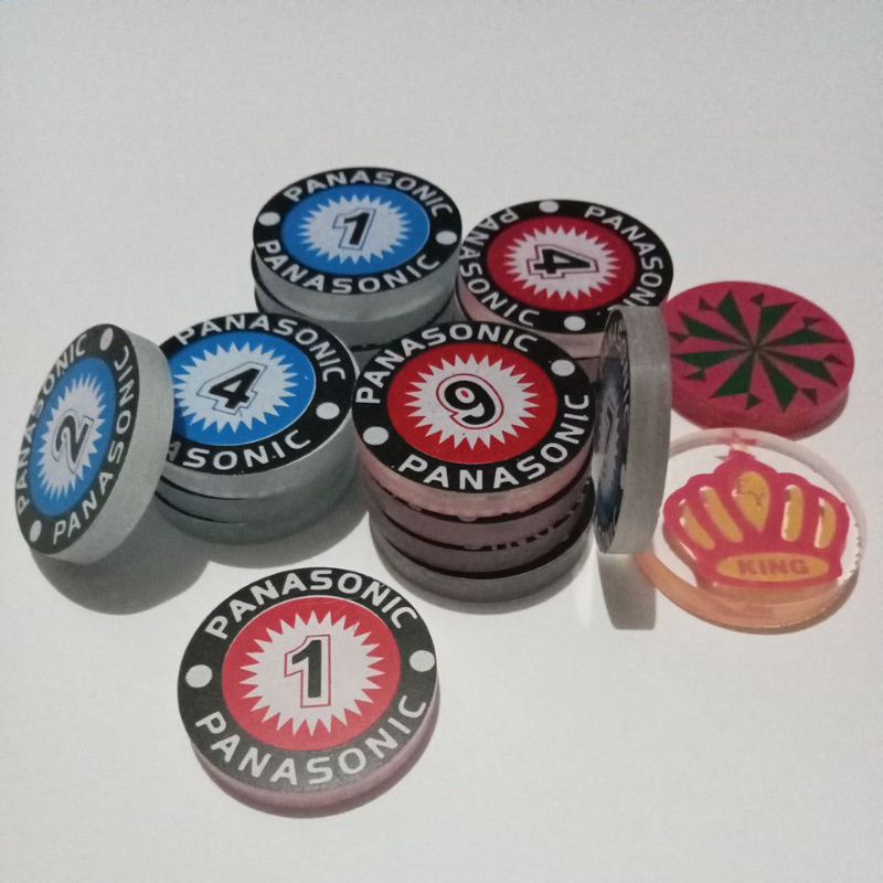 IK BIJI KARAMBOL ANGKA TEBAL 5 MILI (ISI 20 BIJI)