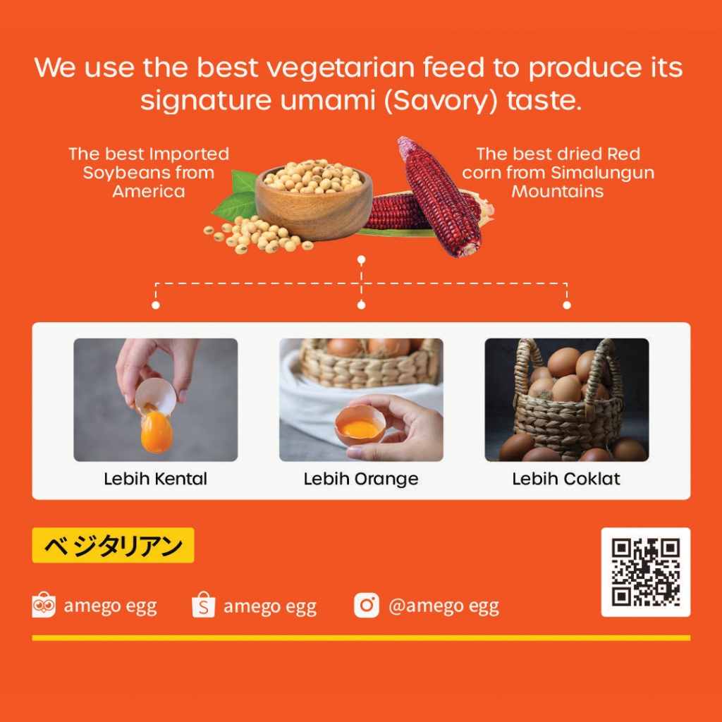 

Telur Ayam Umami Omega per 30 pcs