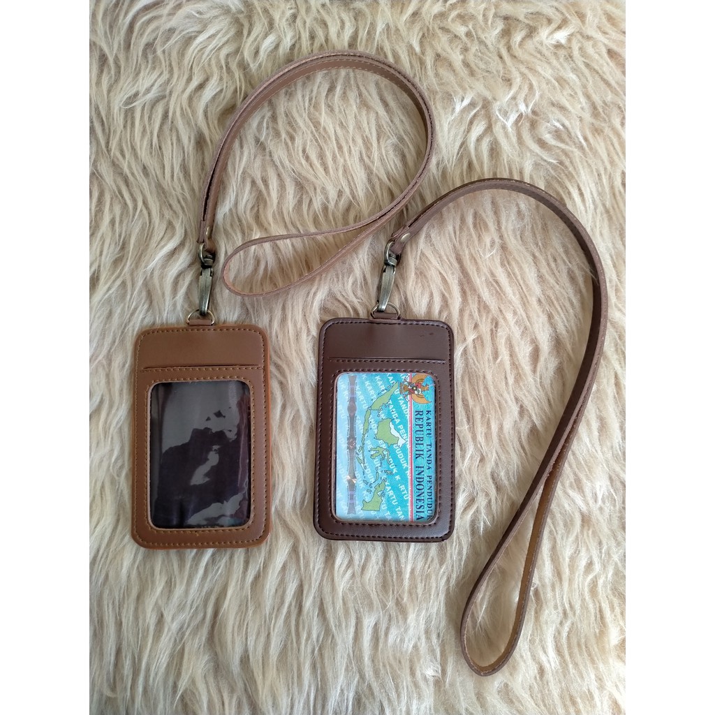 

Id Card Kulit Handmade Coklat Tua & Muda