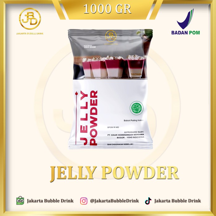 

Jelly Konyaku Powder - Jelly Bubuk Jakarta Bubble Drink